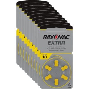 Hörgerätebatterien Varta Rayovac Extra Advanced Zink Luft