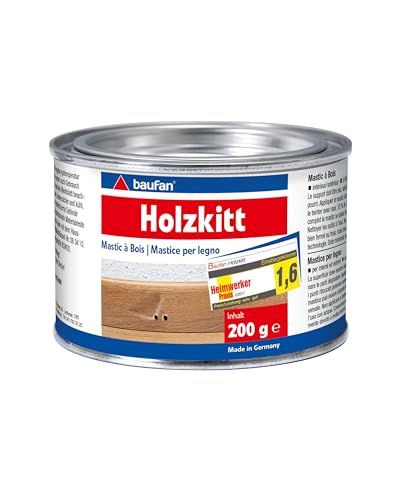 Holzkitt Baufan, gebrauchsfertige Füllmasse, 200 g