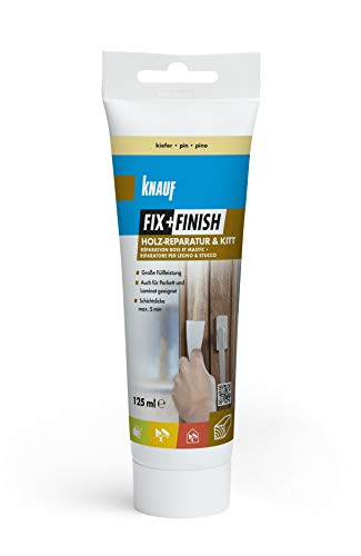 Holzkitt Knauf 593508 Fix+Finish Holzreparatur kiefer 125 ml - holzkitt knauf 593508 fixfinish holzreparatur kiefer 125 ml