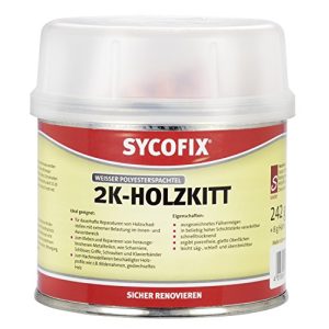 Holzkitt SYCOFIX 2-K 242 g + 8 g Härter, für innen und außen