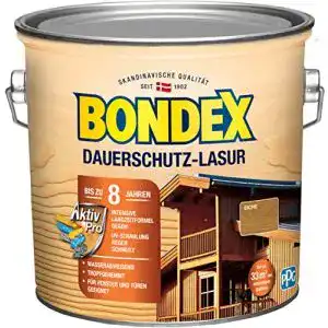 Holzschutzgel bondex dauerschutz lasur eiche 25 l fuer 32 mc2b2