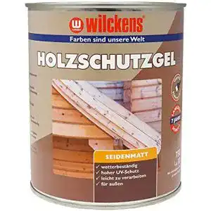 Holzschutzgel wilckens holzschutz gel fuer aussen 750 ml