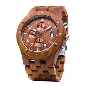 Holzuhren bewell uhren aus holz herrenuhr chronograph