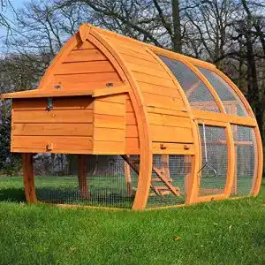 Huehnerstall zooprinz design aus massivem vollholz