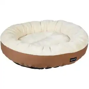 Hundebett donut amazon basics rundes haustierbett fuer hunde