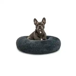 Hundebett donut lionto donutbett fuer hunde und katzen