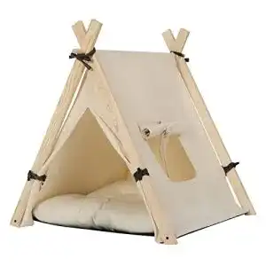 Hundezelt eugad tipi mini hunde 45x55x45cm s katzenzelt