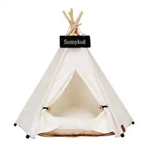 Hundezelt sunnykud tipi zelt fuer haustiere katzenzelt