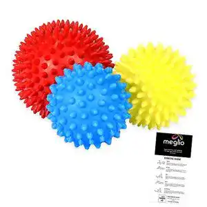 Igelball meglio faszienball massagebaelle 3er set noppenball set