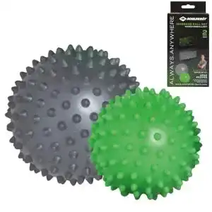 Igelball schildkroet massageball 2er set noppenball fuer hals