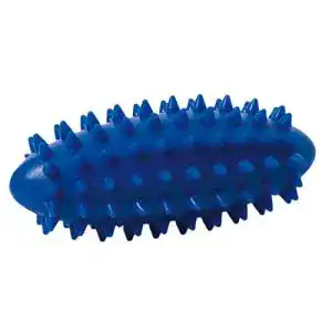 Igelball togu noppenball lang 11 x 5 cm blau