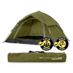 Igluzelt lumaland camping zelt leichtes pop up wurfzelt