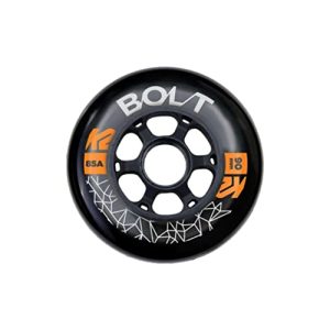 Inliner-Rollen K2 Skates Bolt 100 MM 85A 4-Wheel Pack, Black