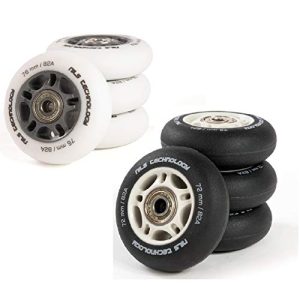 Inliner-Rollen Nils Extreme PESPORT Roller Blade Räder mit Lager - inliner rollen nils extreme pesport roller blade raeder mit lager