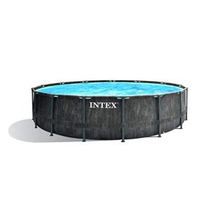 Intex-Pool Intex 15FT X 48IN GREYWOOD PRISM Frame PREMIUM - intex pool intex 15ft x 48in greywood prism frame premium