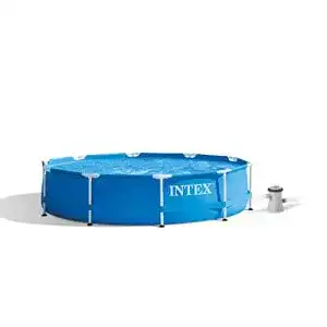 Intex pool intex 28202uk 10ft x 30in metal frame swimming pool