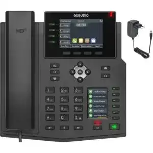Ip telefon gequdio ip telefon gx5 set mit netzteil adapter