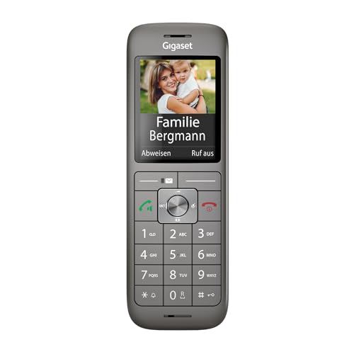 IP-Telefon Gigaset CL660HX, design DECT-Mobilteil mit Ladeschale