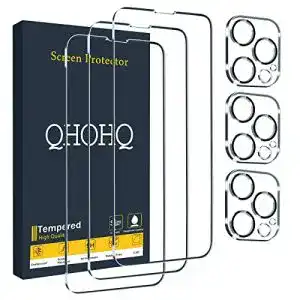 Iphone 13 pro panzerglas qhohq 3 stueck panzerfolie schutzfolie