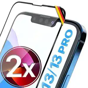 Iphone 13 pro panzerglas utection 2x full screen schutzglas