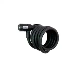 Kabelschloss axa 1x newton spiral schwarz 18 x 10 x 10 cm
