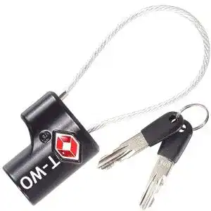 Kabelschloss ow travel kabel schloss mit schluessel 1er