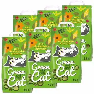 Katzen klumpstreu greencat 635938 xl green