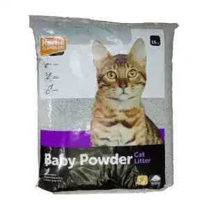 Katzen klumpstreu karlie flamingo mit babypuderduft