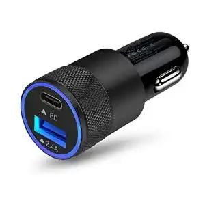 Kfz ladegeraet ailkin zigarettenanzuender usb c 30w pd 2 4a