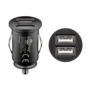 Kfz ladegeraet goobay 58912 dual usb port auto ladegeraet usb