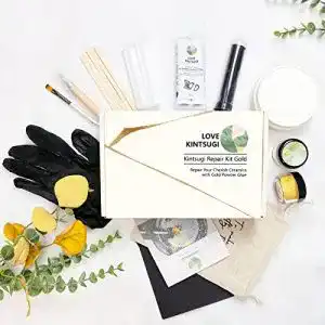 Kintsugi set lamxin bio kintsugi set das nachbearbeitete geschirr