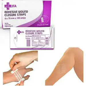 Klammerpflaster jfa medical 150er set wundnahtstreifen strips