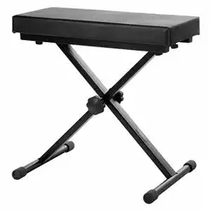 Klavierbank classic cantabile keyboardbank deluxe schwarz