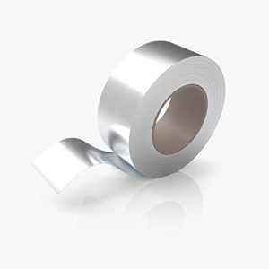 Klebeband ERBI Selbstklebendes Alu Hitzebeständig, 50mm x 50m - klebeband erbi selbstklebendes alu hitzebestaendig 50mm x 50m