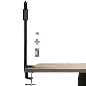 Klemmstativ tarion tisch lichtstativ 35 62cm einstellbar licht