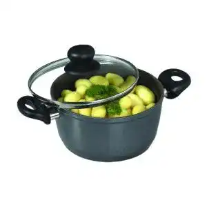 Kochtopf 24 cm stoneline mit deckel induktion aluguss