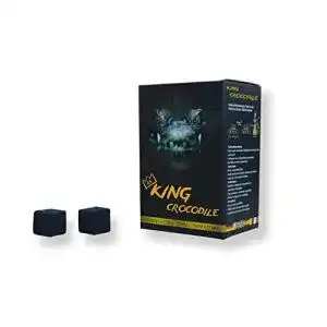 Kokos briketts king crocodile kokosnuss kohle