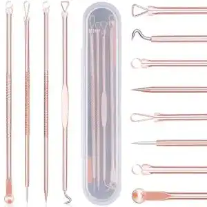 Komedonenquetscher ducare mitesserentferner set 4 stueck