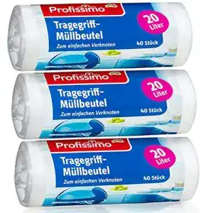 Kompostierbare muellbeutel profissimo muellbeutel mit griff