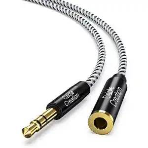 Kopfhoerer verlaengerungskabel cablecreation 3 5mm klinke