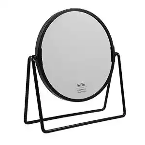 Kosmetikspiegel parsa beauty rund schwarz matt 17cm kleiner