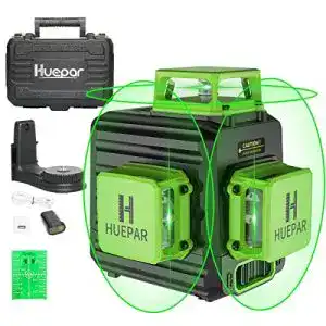 Kreuzlinienlaser gruen huepar 3 x 360 kreuzlinienlaser