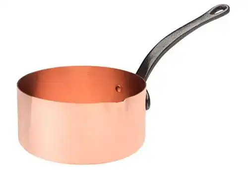Kupferpfanne Baumalu Kupferkasserolle für Karamell 16 cm