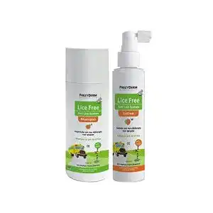 Laeuse shampoo frezyderm lice free set shampoo lotion