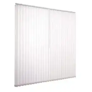 Lamellenvorhang ventanara weiss vertikaljalousie 89mm