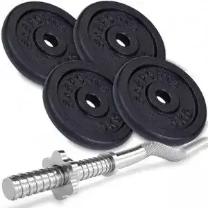 Langhantel scsports hantelset curlstange 120 cm