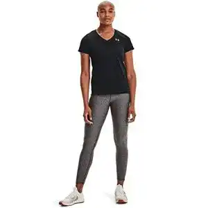 Laufshirt under armour damen tech short sleeve v solid