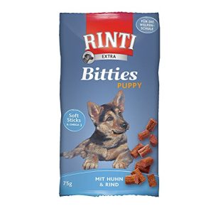 Leckerli für Welpen Rinti Hundesnacks Extra Puppy-Sticks 75 g, 8er - leckerli fuer welpen rinti hundesnacks extra puppy sticks 75 g 8er