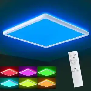 Led deckenleuchte farbwechsel oraymin 28w 3080lm led