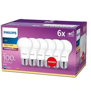 Led e27 100 w philips lighting philips led classic e27 lampen 6er